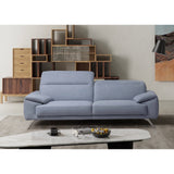 Bellini Modern Living Swing Loveseat, CAT 35 Maya Light Blue 7317 Swing LS LBLU