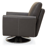 Bellini Modern Living Syria Swivel Chair Dark Grey CAT 35. COL 35607 Syria DGY