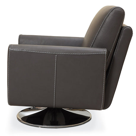 Bellini Modern Living Syria Swivel Chair Dark Grey CAT 35. COL 35607 Syria DGY