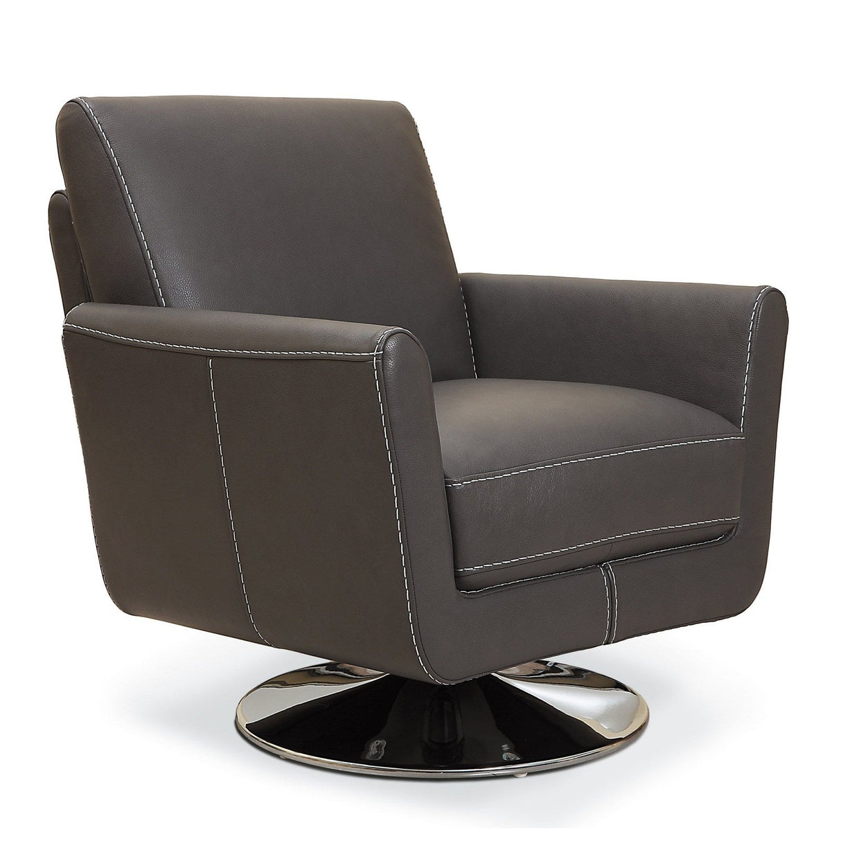 Bellini Modern Living Syria Swivel Chair Dark Grey CAT 35. COL 35607 Syria DGY