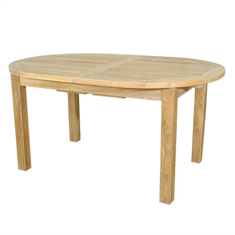 Anderson Teak Bahama 79″ Oval Extension Table TBX-079V