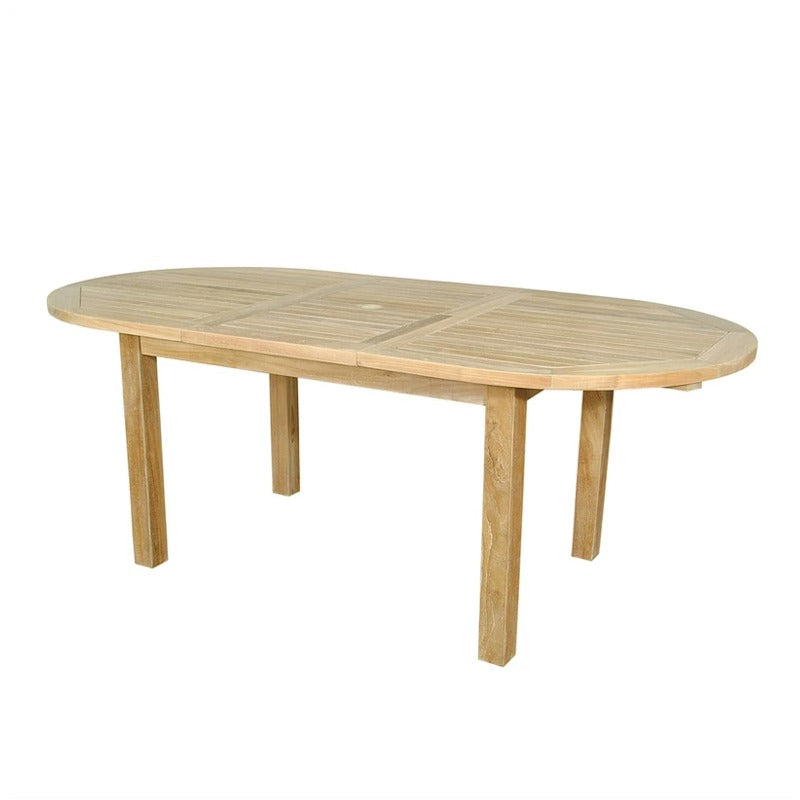 Anderson Teak Bahama 79″ Oval Extension Table TBX-079V