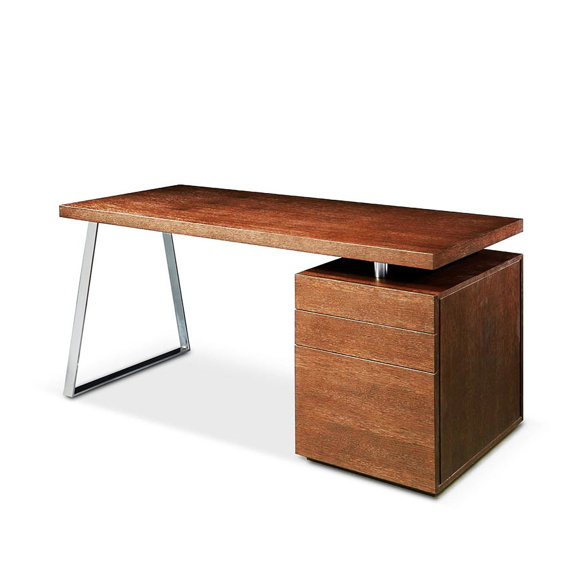 Bellini Modern Living Tesla-2 Desk Walnut Tesla-2 WAL