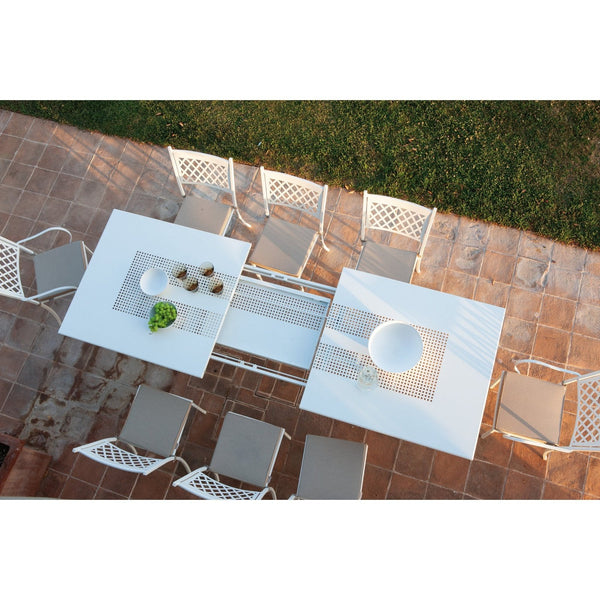 Bellini Modern Living Valentino Extension Dining Table White Valentino EXT DT WHT