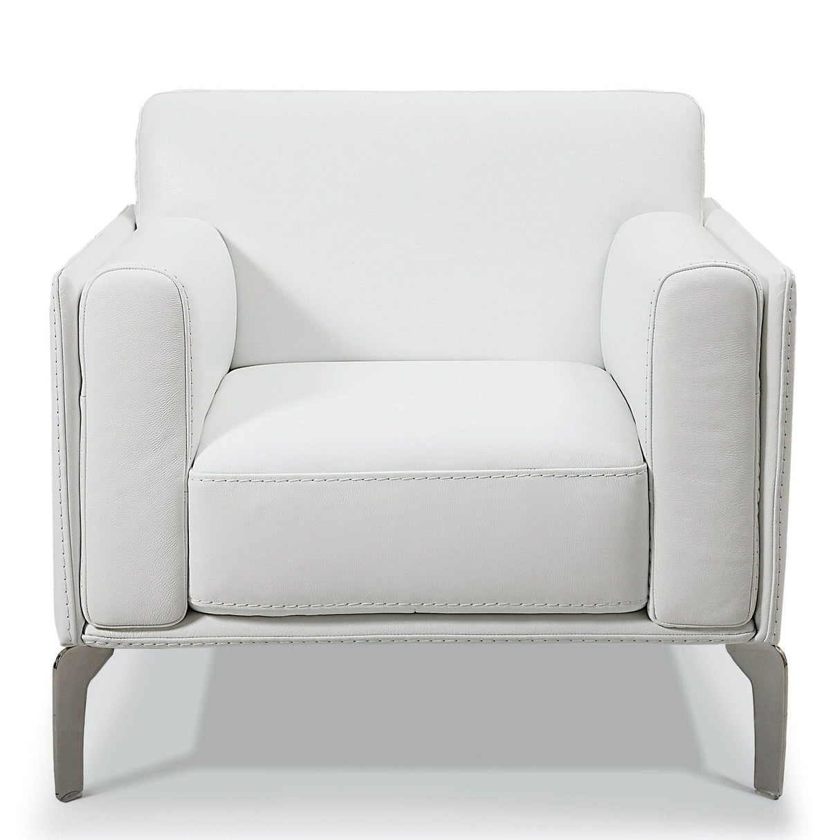 Bellini Modern Living Vania Accent Chair WHITE CAT 35. COL 35612 Vania WHT