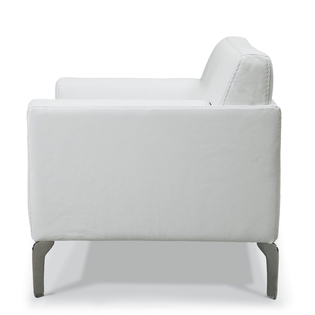 Bellini Modern Living Vania Accent Chair WHITE CAT 35. COL 35612 Vania WHT