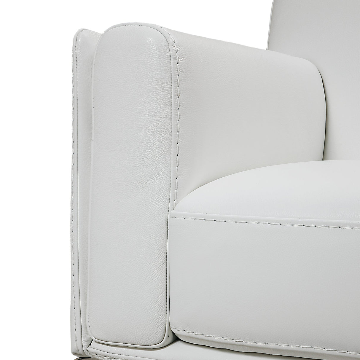 Bellini Modern Living Vania Accent Chair WHITE CAT 35. COL 35612 Vania WHT