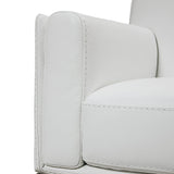 Bellini Modern Living Vania Accent Chair WHITE CAT 35. COL 35612 Vania WHT