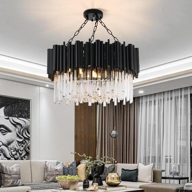 Vioi Crystal Round Chandelier