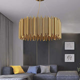 Violo Stainless Steel Chandelier