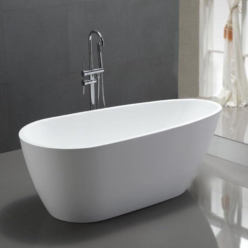 Legion White Acrylic Soaking Tub WE6515-J