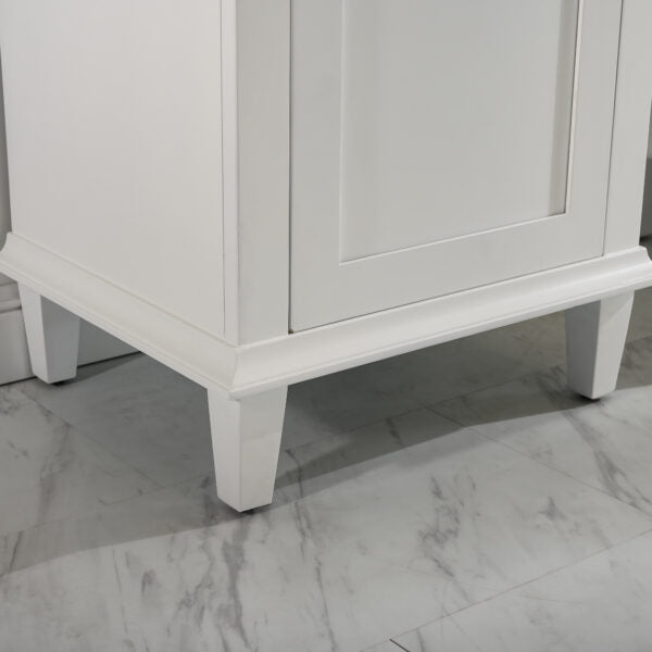 Legion Furniture 21" White Linen Cabinet WLF2221-W-LC