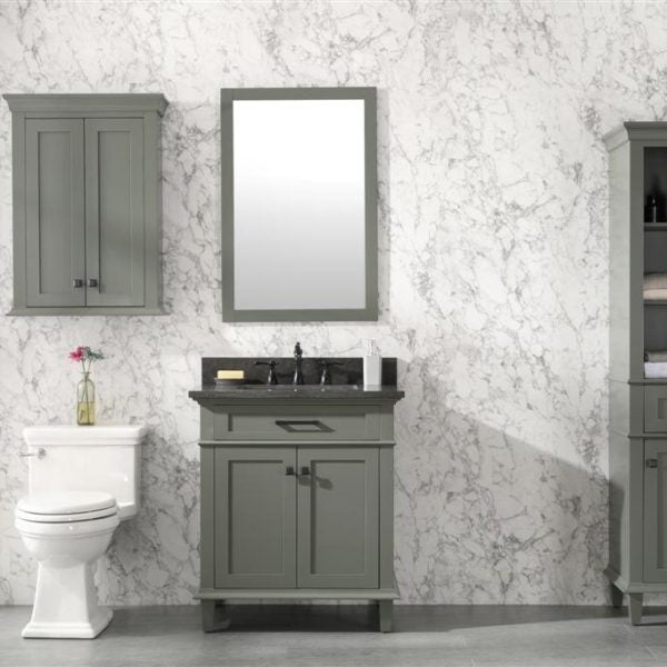 Legion Furniture Pewter Green Sink Vanity