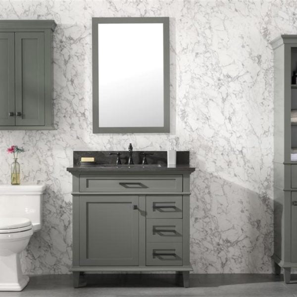 Legion Furniture Pewter Green Sink Vanity