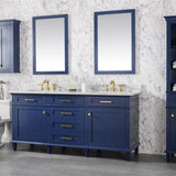 Legion Furniture Blue Double Sink Vanity