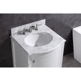 Legion Furniture 24" White Bathroom Vanity - Pvc WT9309-24-W-PVC