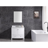 Legion Furniture 36" White Bathroom Vanity-Pvc WT9309-36-W-PVC