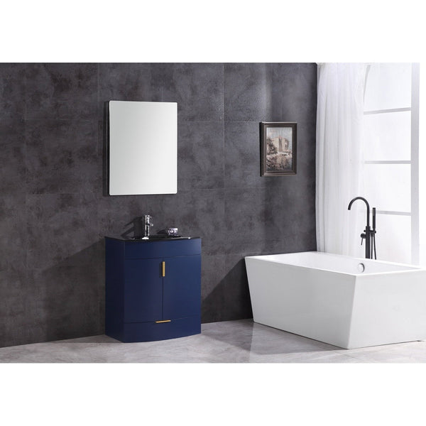 Legion Furniture 30" Blue Bathroom Vanity - Pvc WTM8130-30-B-PVC