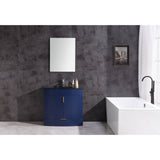 Legion Furniture 36" Blue Bathroom Vanity - Pvc WTM8130-36-B-PVC