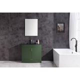 Legion Furniture 36" Vogue Green Bathroom Vanity - Pvc WTM8130-36-VG-PVC