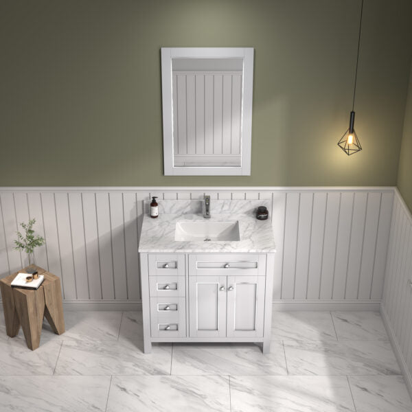 Legion Furniture White Sink Vanity