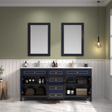 Legion Furniture Blue Finish Sink Vanity