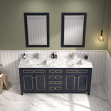 Legion Furniture Blue Finish Sink Vanity