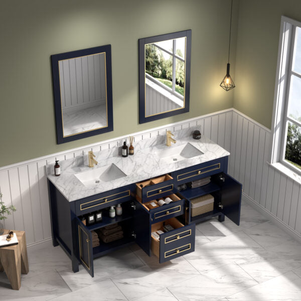 Legion Furniture Blue Finish Sink Vanity