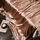 Royalis Rose Gold Luxury Pure Mulberry Silk Bedding Set