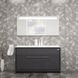 Casa Mare Alessio 60" Bathroom Vanity and Ceramic Sink Combo with LED Mirror