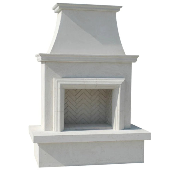 American Fyre Designs Contractor's Model 67-Inch Recessed Body And Hearth Outdoor Gas Fireplace