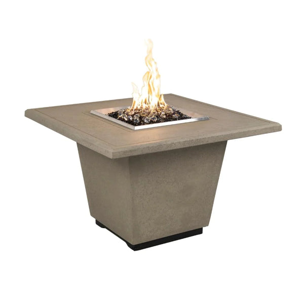 American Fyre Designs Cosmopolitan Square Fire Table