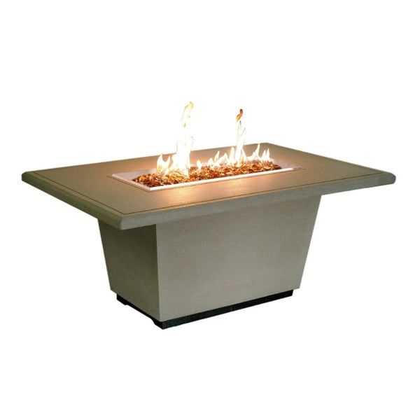 American Fyre Designs Cosmopolitan Rectangle Fire Table