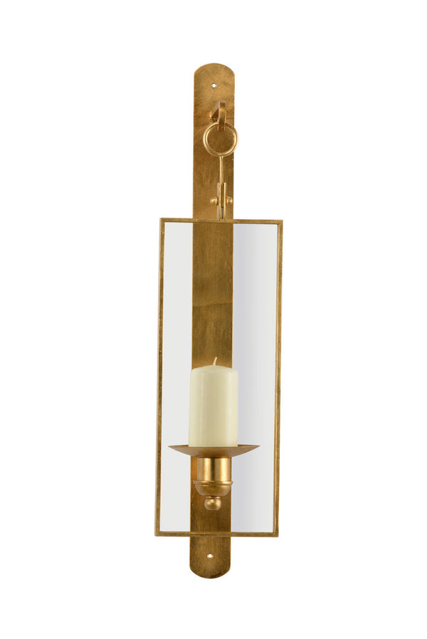 Chelsea House Belk Candle Wall Sconce in Gold