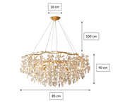 Dorit Round Modern Branch Chandeliers