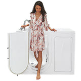 Ella's Bubbles Capri 30"x52" Acrylic Air and Hydro Massage Walk-In Bathtub