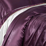 Eloise Japanese Violet Luxury Pure Mulberry Silk Bedding Set