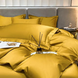 Neo Gold Silky Cotton Duvet Cover Set