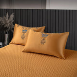 Khronom Luxury Satin Cotton Duvet Cover Set