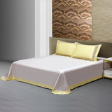 Sinatra Ecru Egyptian Cotton Duvet Cover Set