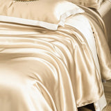 Zenith Gold Luxury Pure Mulberry Silk Bedding Set