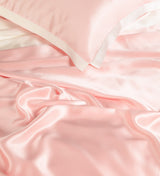 Zenith Pink Luxury Pure Mulberry Silk Bedding Set