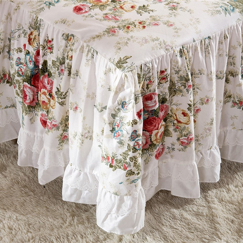 Josephine Ruffled Cotton Duvet Cover Set