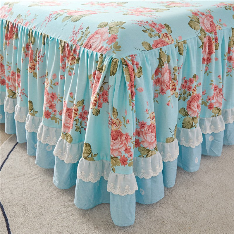 Anais Ruffled Cotton Duvet Cover Set