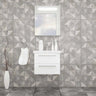 Casa Mare Elke 32" Bathroom Vanity and Ceramic Sink Combo with LED Mirror