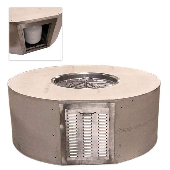 HPC Fire 60" Round Fire Pit Enclosure Kit UST60R-MLFPK25CEK