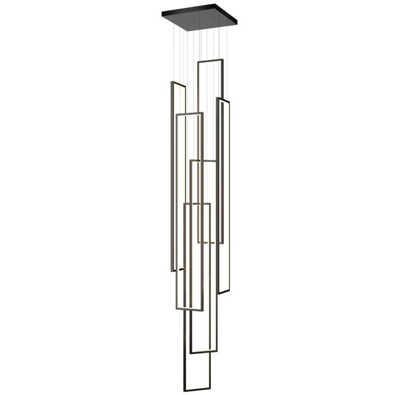 Modern Art Light For Foyer, Staircase And Entryway