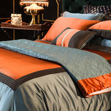 Olivia Embroidery Egyptian Cotton Duvet Cover Set