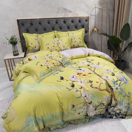 Evelina Egyptian Cotton Duvet Cover Set