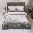 Lucia Egyptian Cotton Duvet Cover Set Duvet Cover Set - Point Design Queen / Flat Sheet / 4 Pieces pointdsgn.com